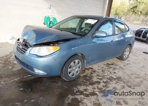 2007 Hyundai Elantra Gls/Limited/Se from USA, damaged, VIN KMHDU46DX7U138778